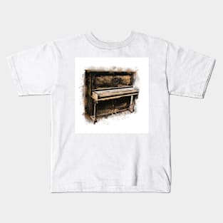 Ragtime Piano Musical Instrument Kids T-Shirt